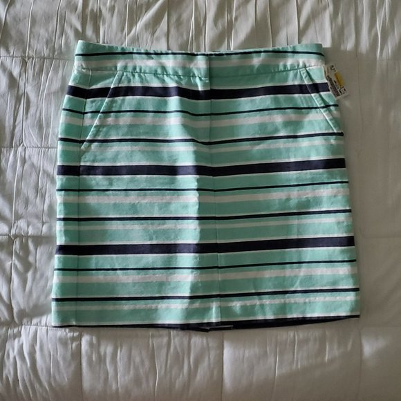 Tommy Hilfiger Cotton Skirt front angle pockets & back pockets w/tag Size 4 - Picture 1 of 6